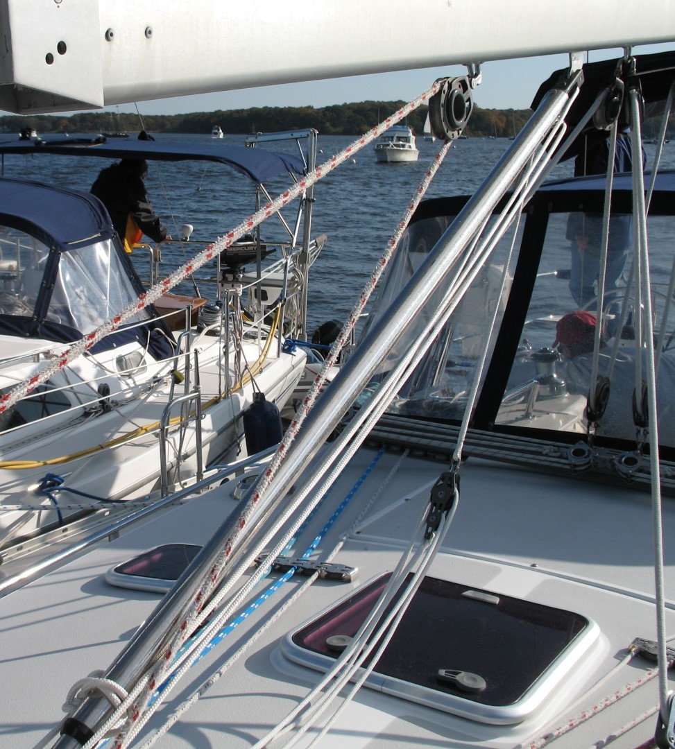 Rigid Boom Vang and Toping Lift Catalina 36/375 International Association